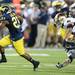 Michigan wide receiver Jeremy Gallon out runs Notre Dame defense during the first half at Michigan Stadium on Saturday, September 7, 2013. Melanie Maxwell | AnnArbor.com